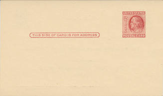 Postcard - Announcement for a Sales Call