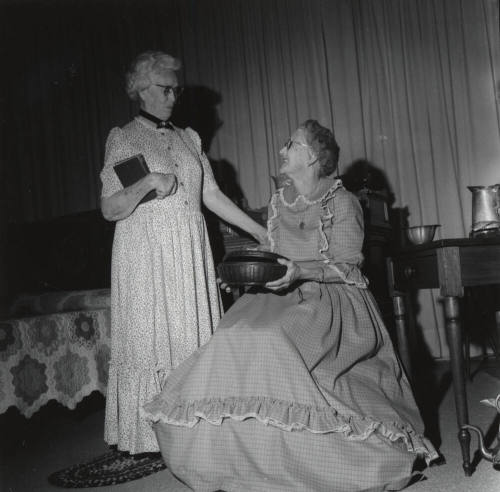 Two Women in Victorian Dress - Tempe Centennial (1 of 2)