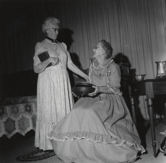 Two Women in Victorian Dress - Tempe Centennial (1 of 2)