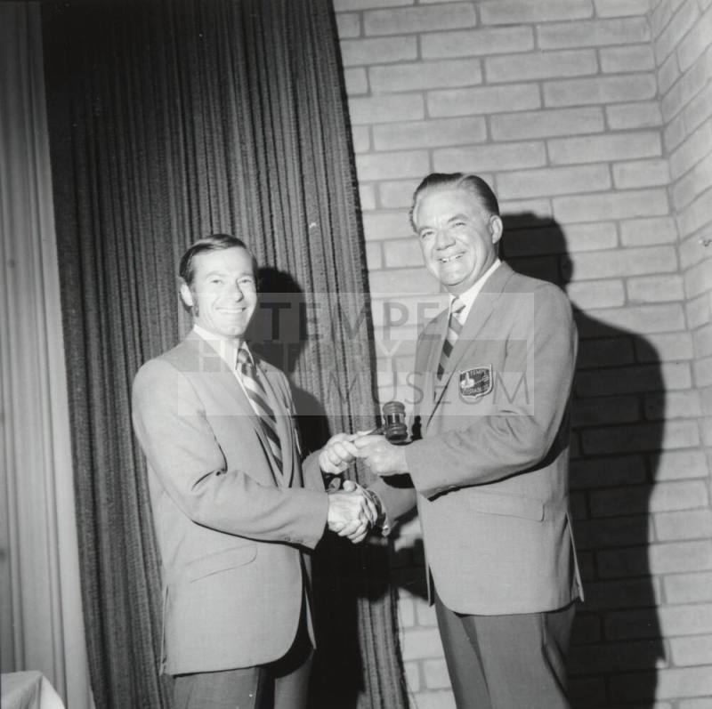 Passing of the Gavel - Tempe Diablos (2 of 6)