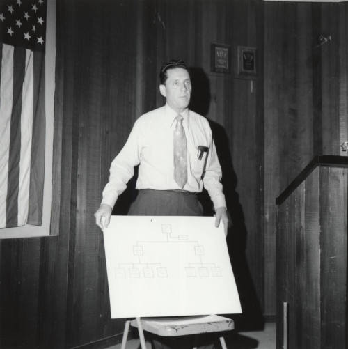 Man Giving a Presentation - Jaycees (1 of 2)