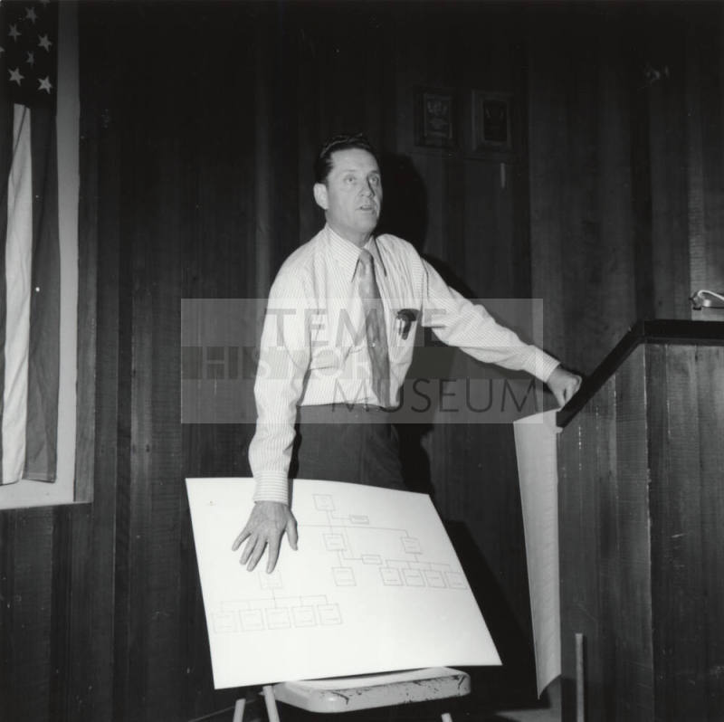 Man Giving a Presentation - Jaycees (2 of 2)