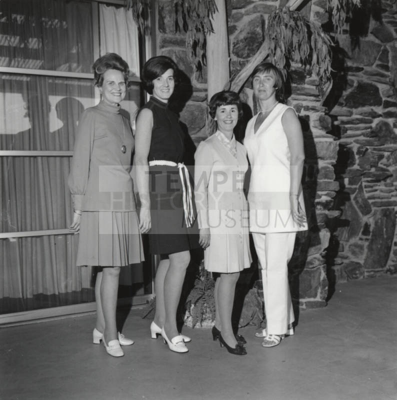 Four Women Posing