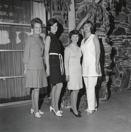 Four Women Posing