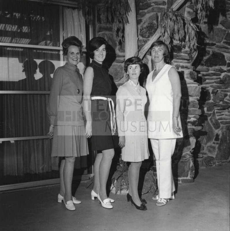 Four Women Posing