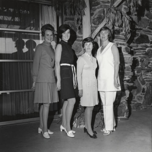 Four Women Posing