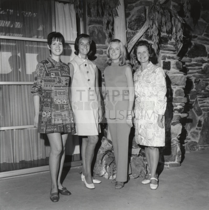 Four Women Posing