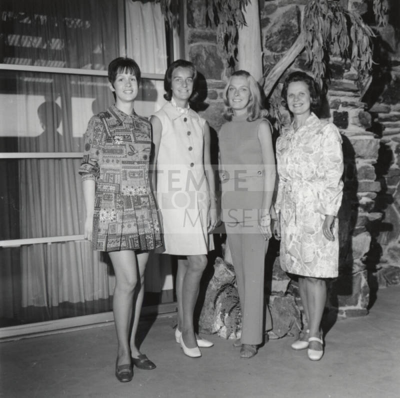 Four Women Posing