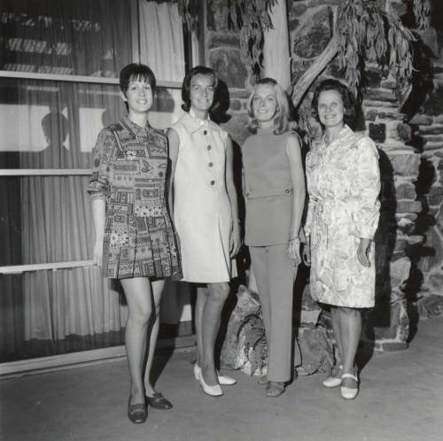Four Women Posing