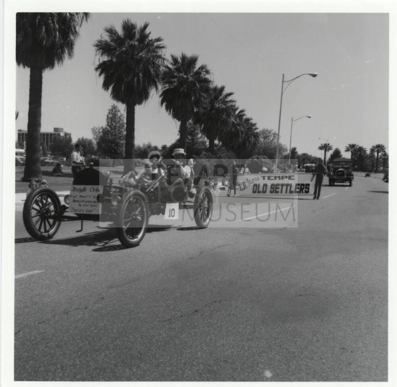 "One of a Kind" Automobile in the Tempe Centennial Parade
