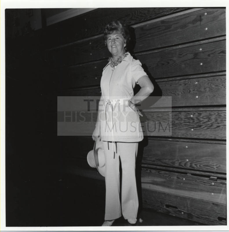 Virginia Creswell at the Centennial celebration