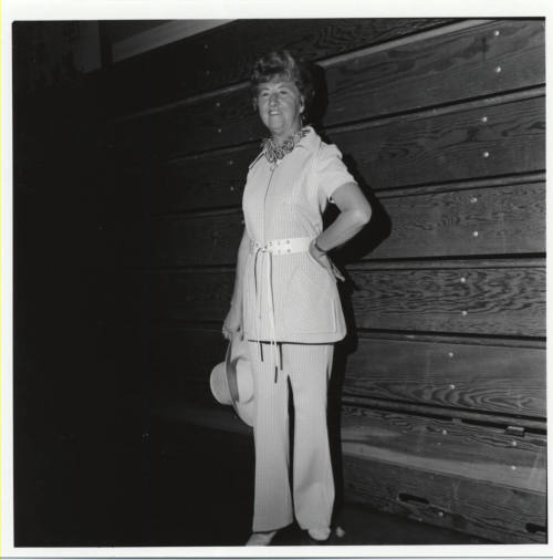 Virginia Creswell at the Centennial celebration