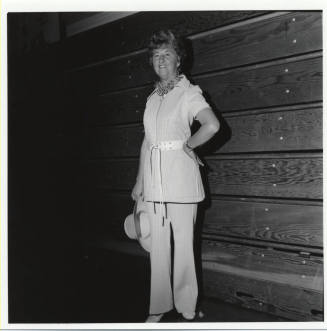 Virginia Creswell at the Centennial celebration