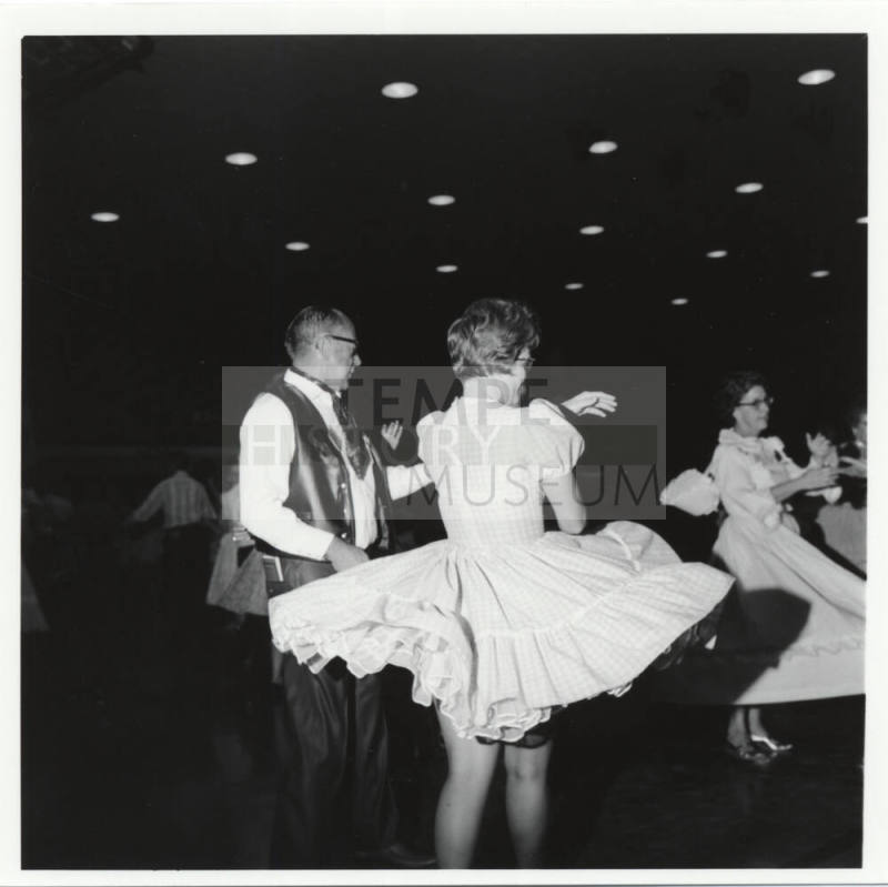 Square Dancing couple
