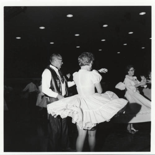 Square Dancing couple