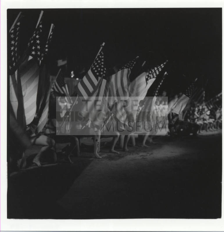 Tempe Centennial American Flags