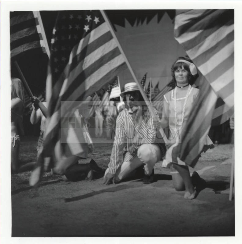 Tempe Centennial American Flags