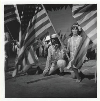 Tempe Centennial American Flags