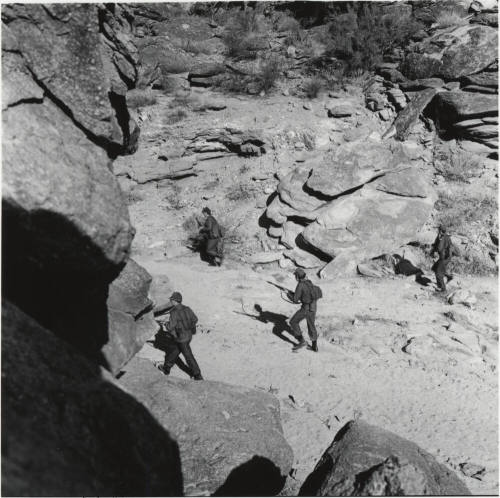 ASU ROTC Maneuvers - South Mountain Park - Battle Drill