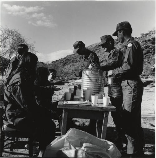 ASU ROTC Maneuvers - South Mountain Park - Coffee Break