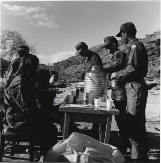 ASU ROTC Maneuvers - South Mountain Park - Coffee Break