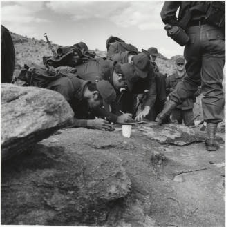 ASU ROTC Maneuvers - South Mountain Park - Map and Compass Reading