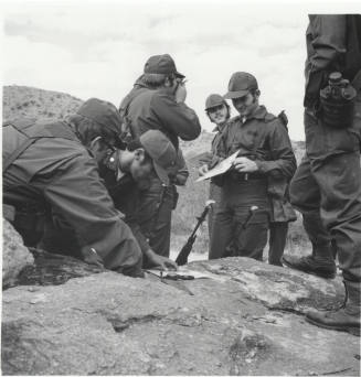 ASU ROTC Maneuvers - South Mountain Park - Map and Compass Reading