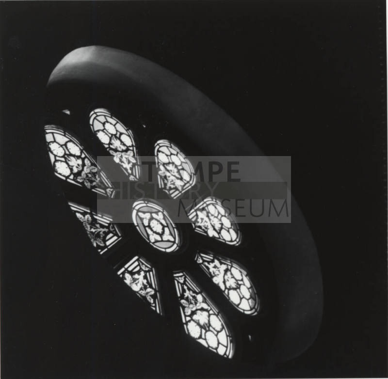 St. Mary's Church Interior - Rose Window