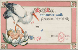 Postcard - Birth Announcement
