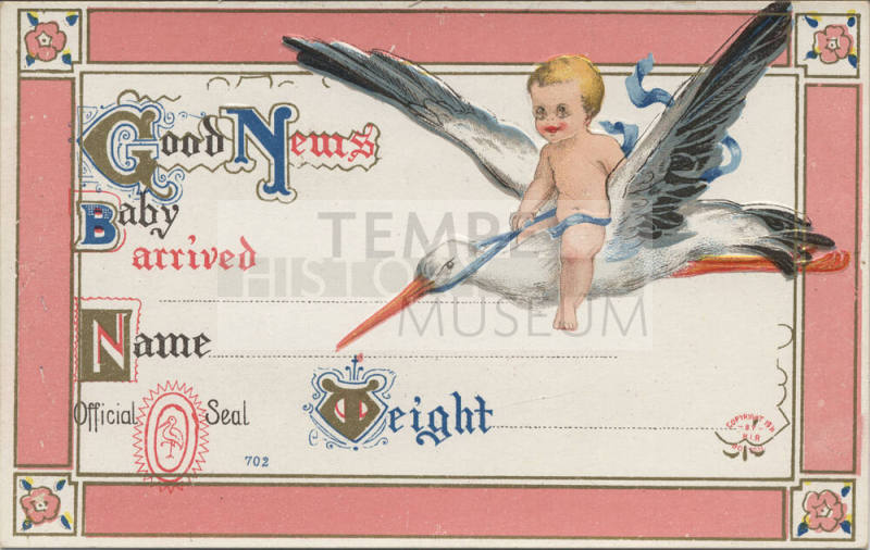Postcard - Birth Announcement