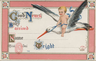 Postcard - Birth Announcement