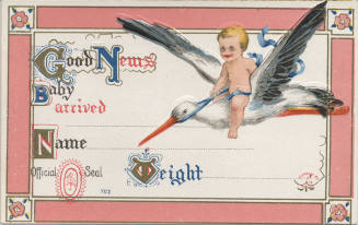 Postcard - Birth Announcement