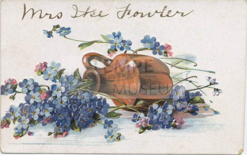 Postcard - Mrs. Ike Fowler