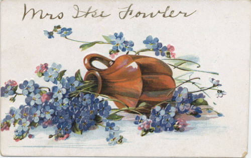 Postcard - Mrs. Ike Fowler