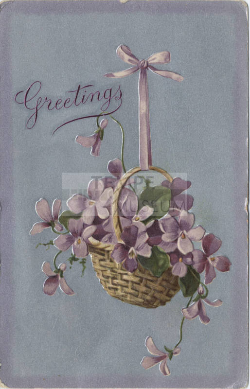 Postcard - "Greetings"