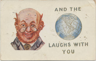 Postcard - "And the World Laughs with You"
