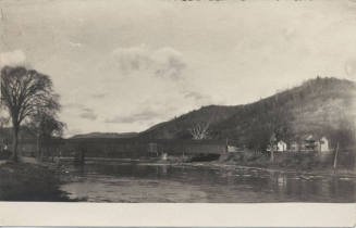 Postcard - Best Wishes - House Black/White