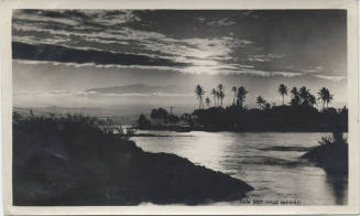 Postcard - Sunset at Hilo, Hawaii