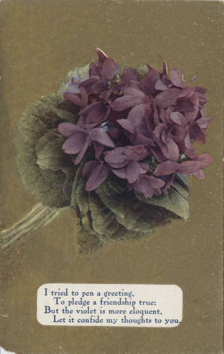 Postcard - "I Tried to Pen a Greeting..."