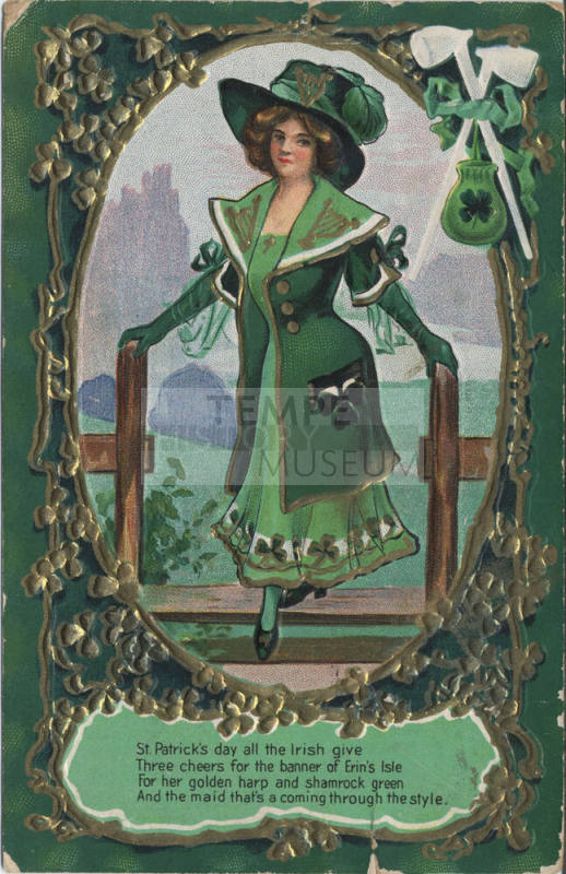 Postcard - "St. Patrick's Day All the ..."