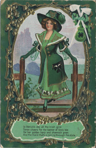 Postcard - "St. Patrick's Day All the ..."
