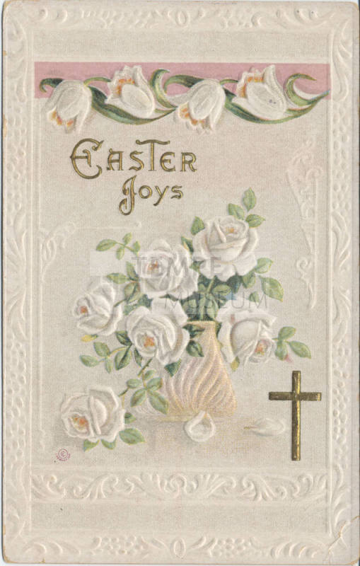 Postcard - "Easter Joys"