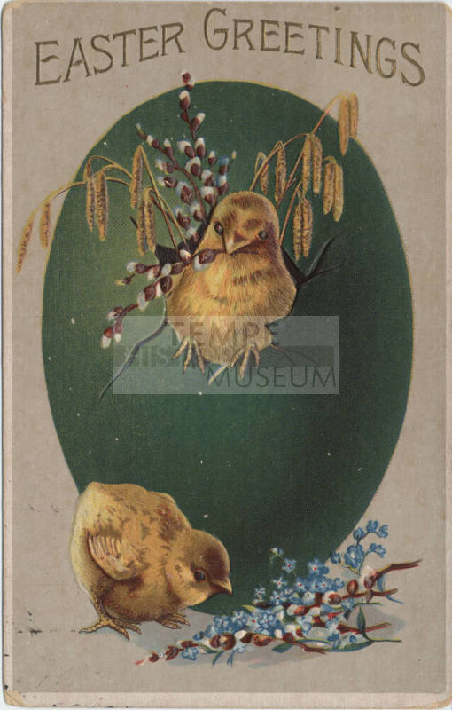 Postcard - "Easter Greetings"