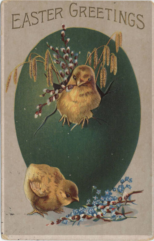 Postcard - "Easter Greetings"