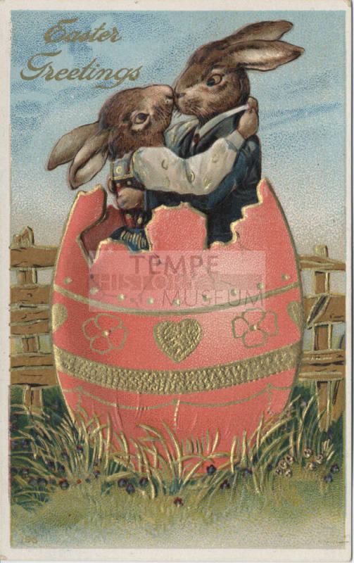Postcard - "Easter Greetings"