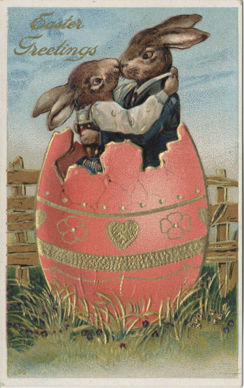 Postcard - "Easter Greetings"