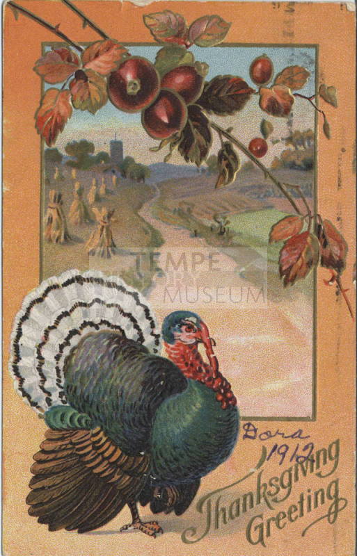 Postcard - "Thanksgiving Greeting"