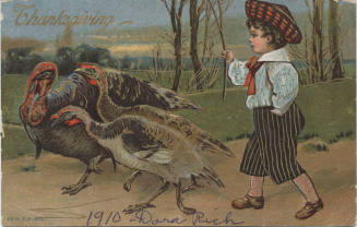 Postcard - "Thanksgiving Greetings"