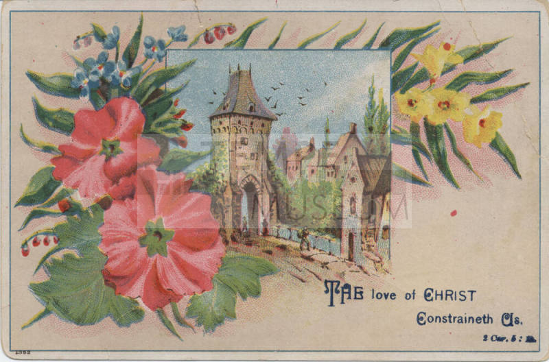 Postcard - "The Love of Christ..."