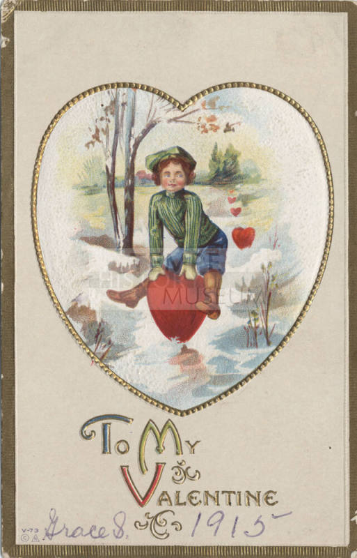 Postcard - "To My Valentine"